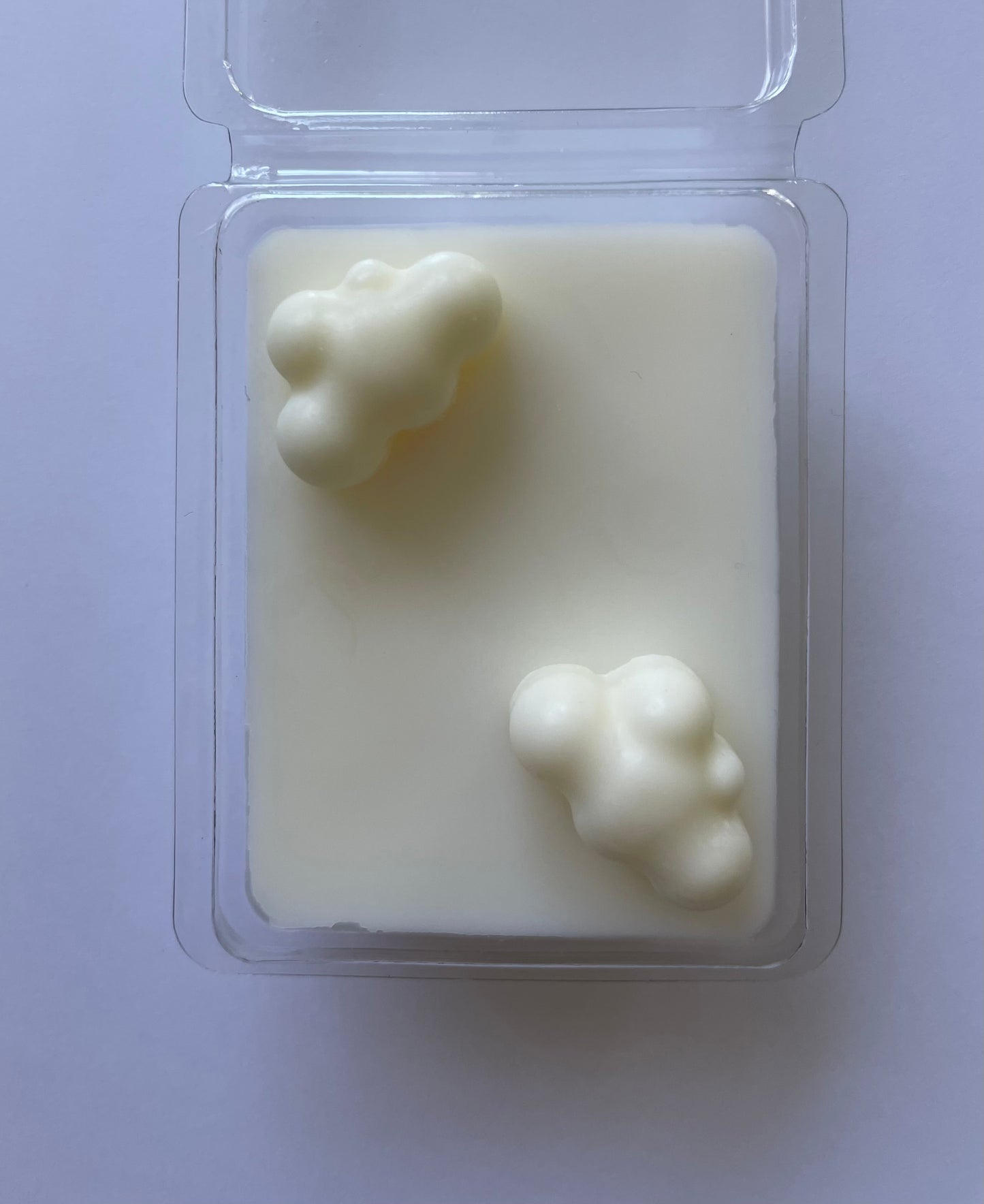 Comme sur un Nuage — fondant tablette artisanal · Rose vanillée · Cire soja & coco