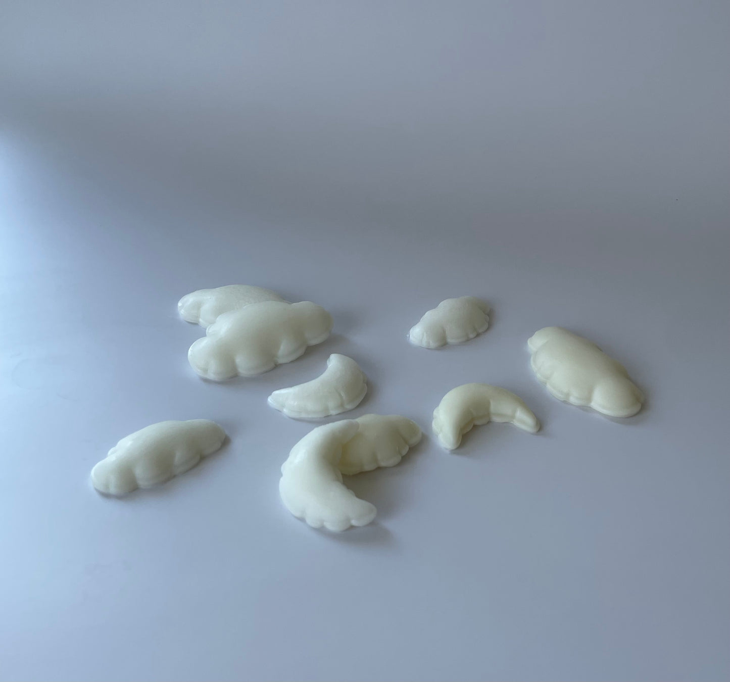 Nuages & Lunes — Pack de fondants artisanaux · Fleur de coton · Cire soja & coco