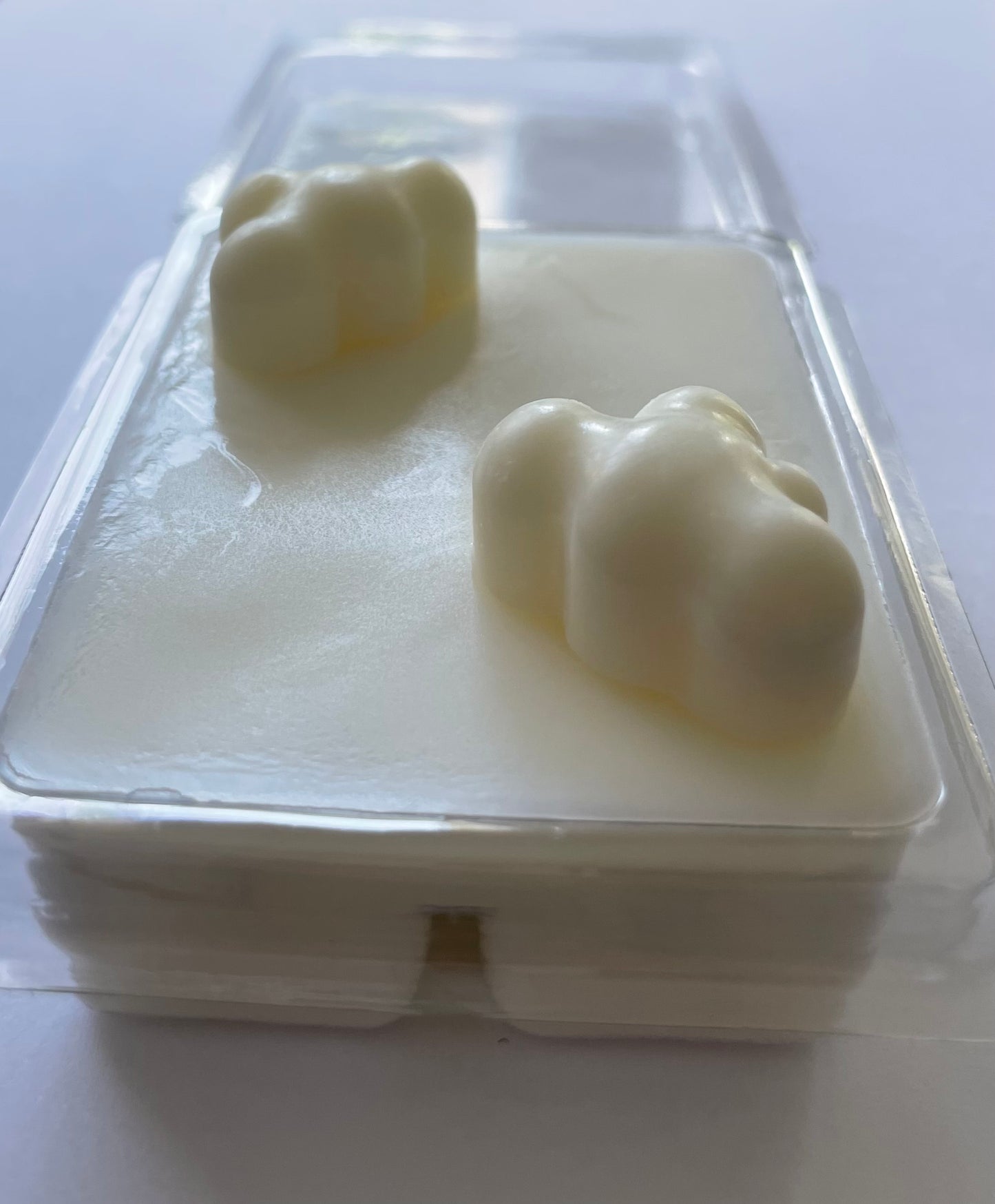 Comme sur un Nuage — fondant tablette artisanal · Rose vanillée · Cire soja & coco