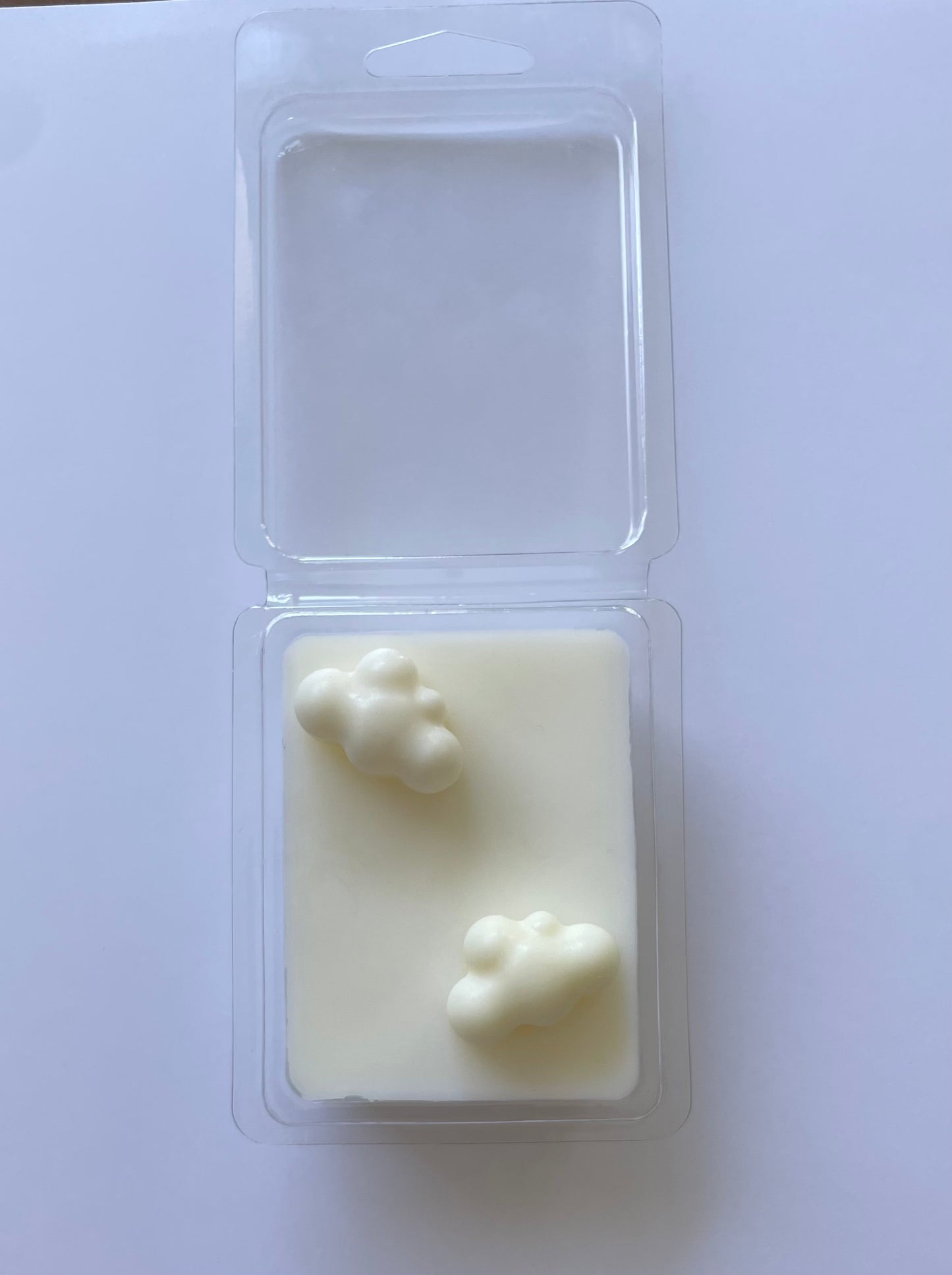 Comme sur un Nuage — fondant tablette artisanal · Rose vanillée · Cire soja & coco